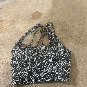 BuffBunny Black and White Spotted Top